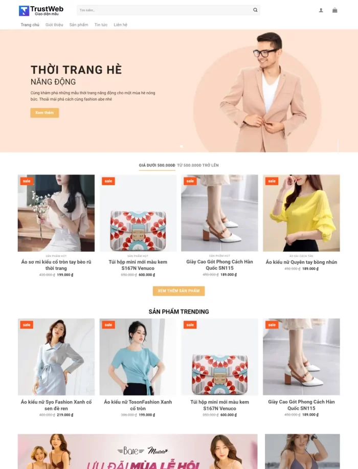 thiet ke web thoi trang nu 1