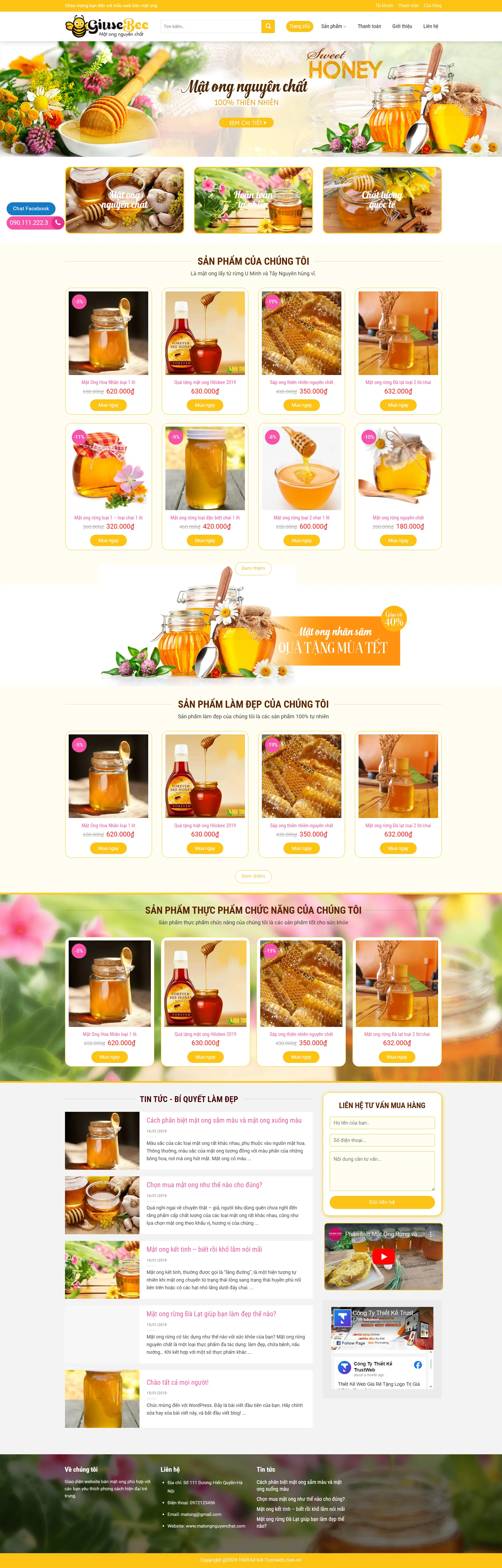 THIET KE WEBSITE TRUSTWEB
