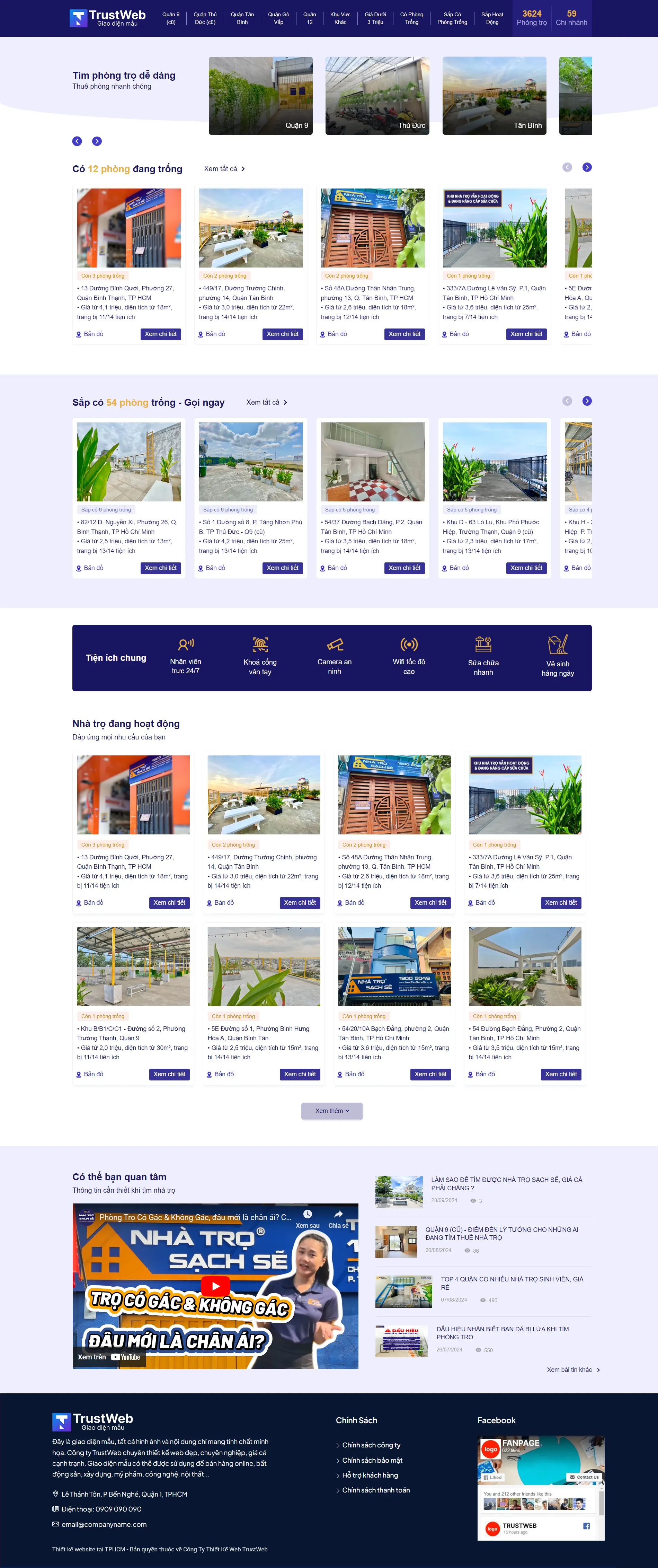 THIET KE WEBSITE TRUSTWEB