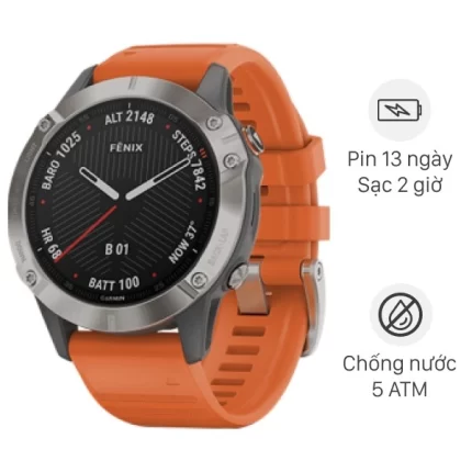 Garmin Fenix 6–Titanium