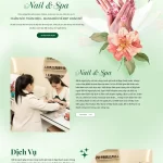 Spa nail beauty